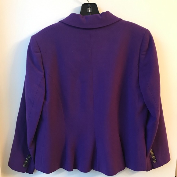 Lauren Ralph Lauren Purple Blazer - Picture 6 of 8